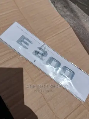 E200 Chrome Replacement Badge