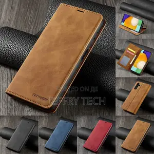 Tecno Camon 19 Flip Cover | Tecno Ci6n Flip Cover | Black