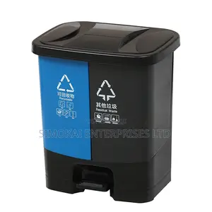 Waste Bin 40L Classification Dustbin Partition Dustbin