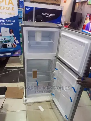 Roch RFR-150dt-I Top-Mounted Defrost Fridge - 118l - Inox
