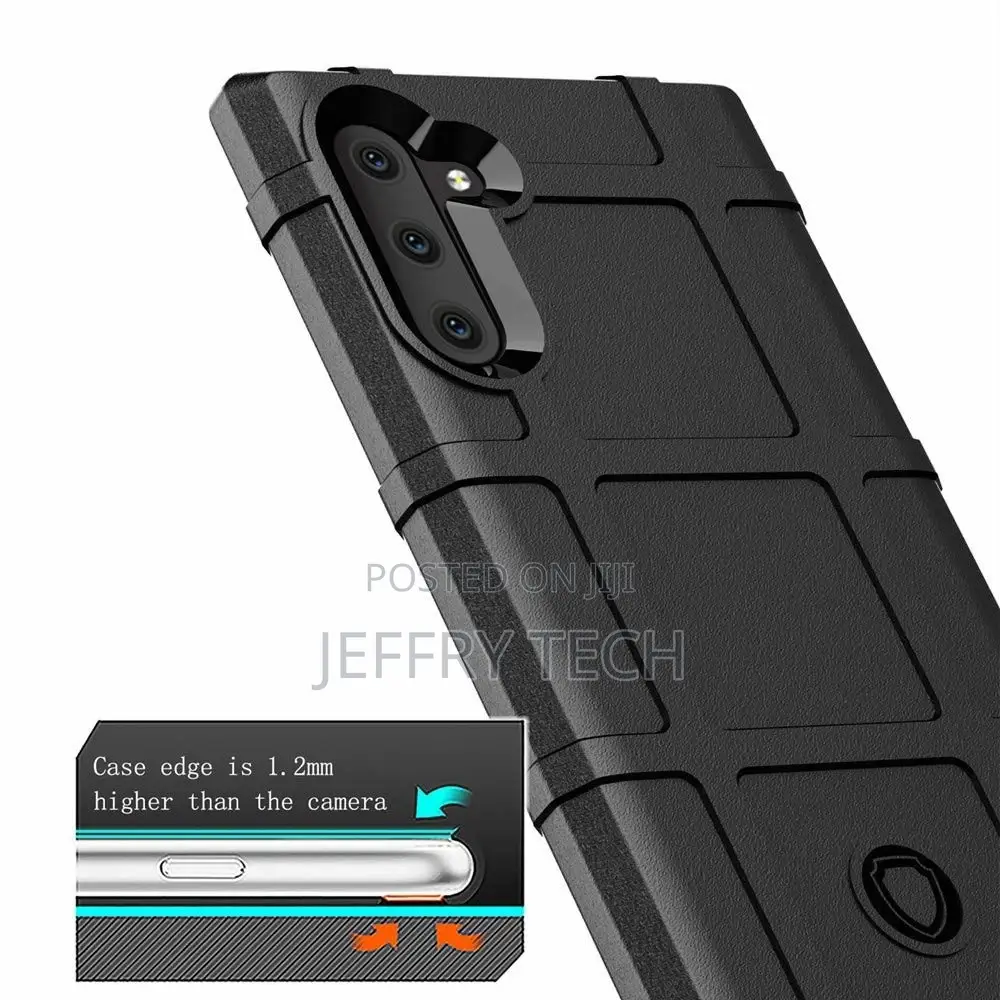Rugged Square Armor Case SAMSUNG GALAXY NOTE 9 Black