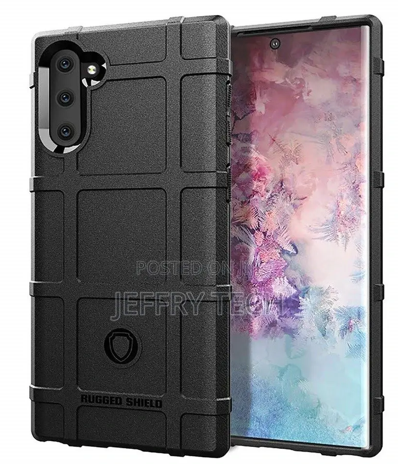 Rugged Square Armor Case SAMSUNG GALAXY NOTE 9 Black