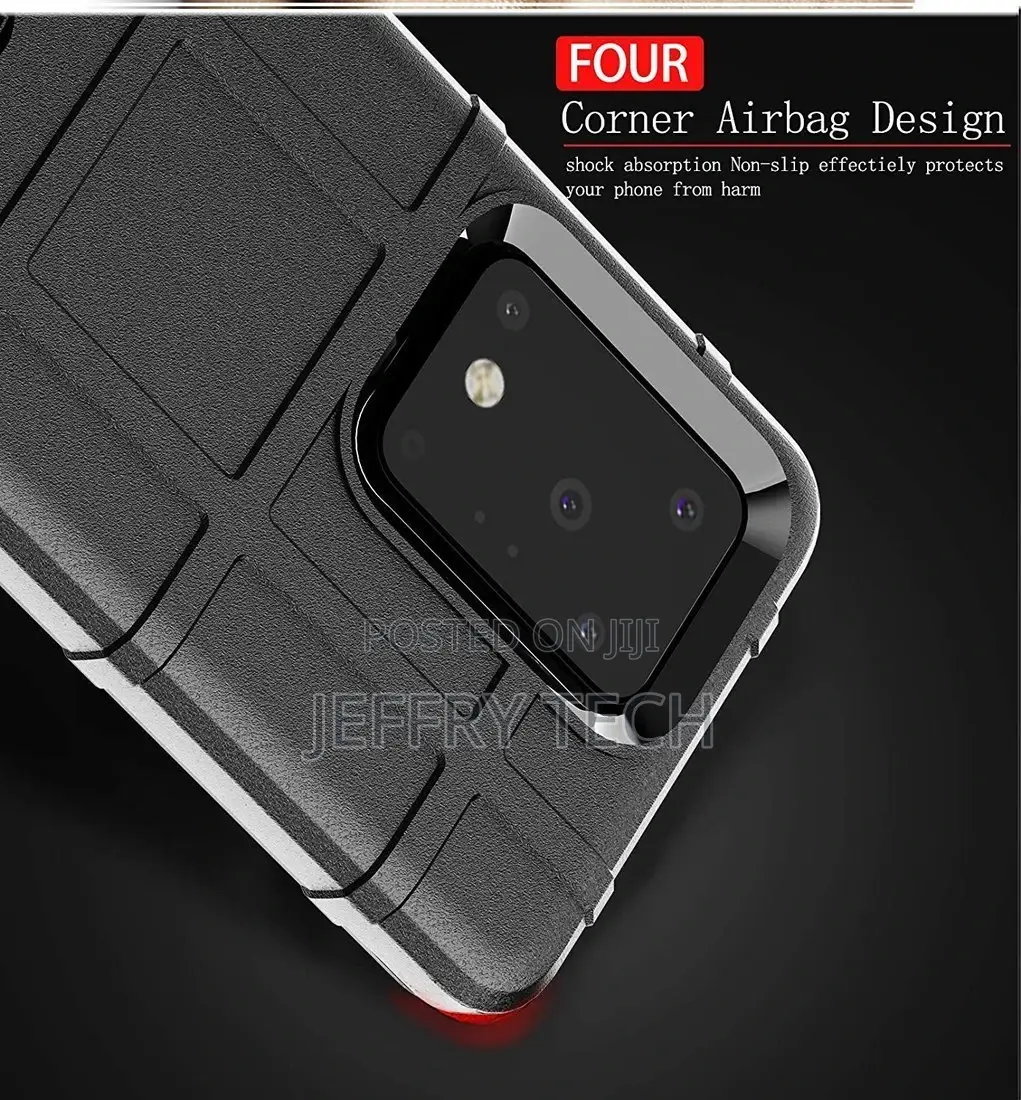 Case SAMSUNG GALAXY Note 8 Armored Rugged Square Black
