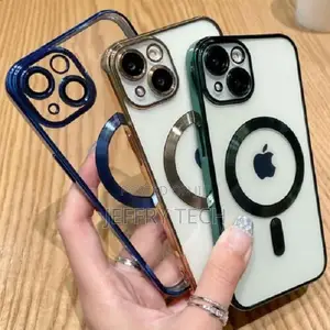 Case iPhone 11 12 13 Pro PROMAX Chrome Premium Magsafe Magne