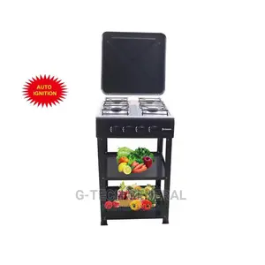 Premier Four Burner Gas Cooker Standing