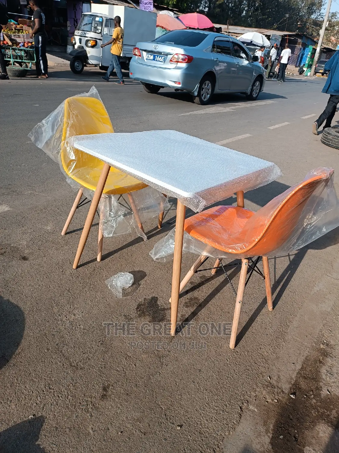 Dining Table and Two Chairs