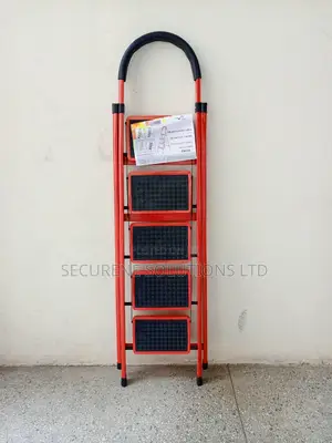 5 Steps Steel a Type Ladder Wide Steps