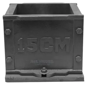 Cast Iron Cube Moulds, Size: 150 X 150 MM.