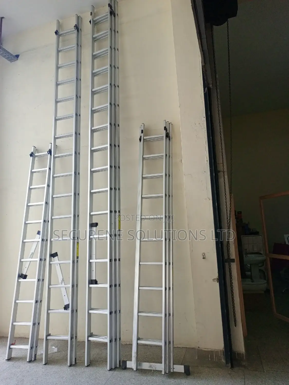Aluminum Double Triple Extension Ladders