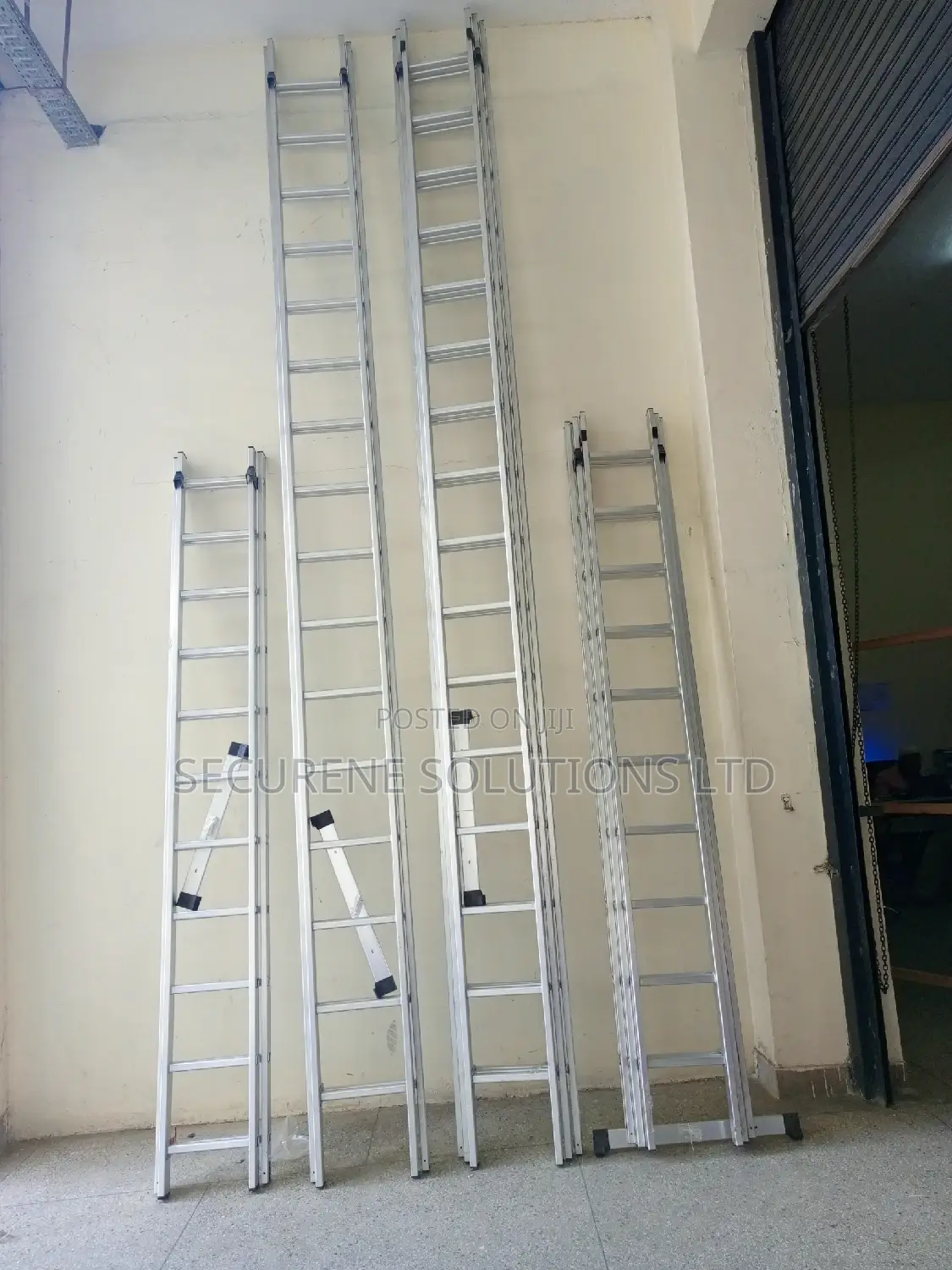 Aluminum Double Triple Extension Ladders
