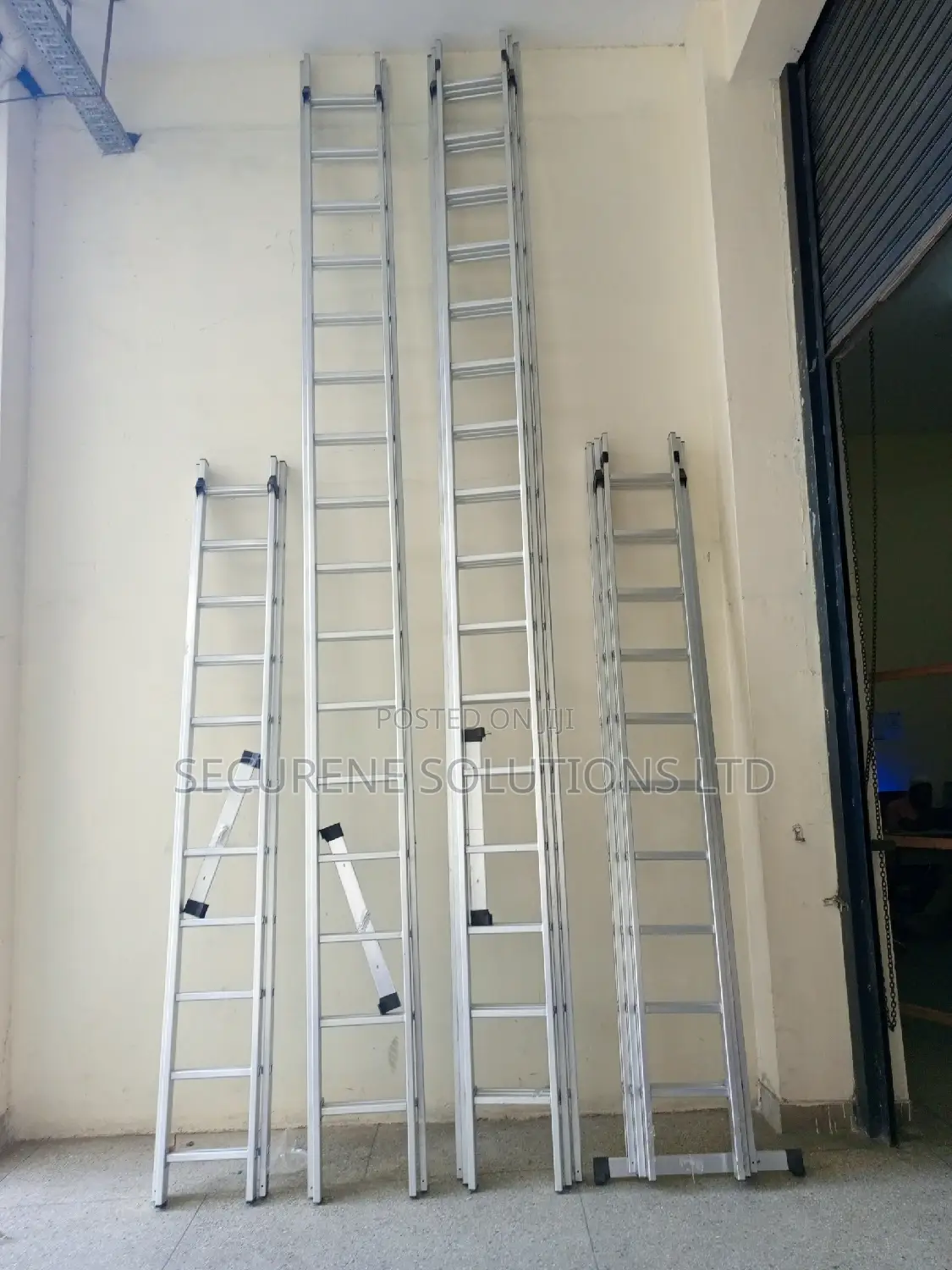 Aluminum Double Triple Extension Ladders