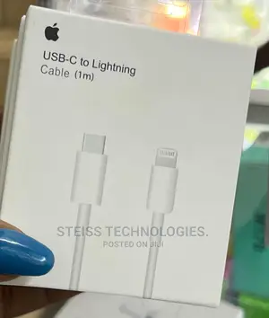 Usb-C to Lightning iPhone Cable.