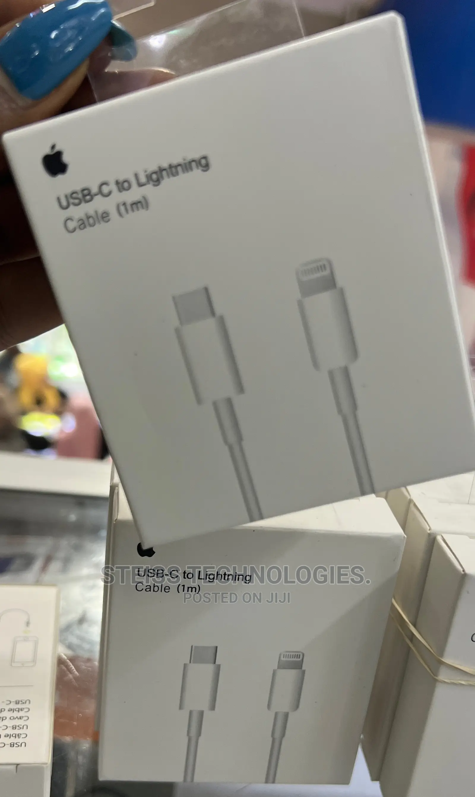 Usb-C to Lightning iPhone Cable.