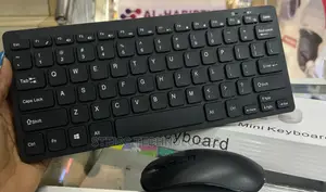 Wireless Mouse and Mini Keyboard 
