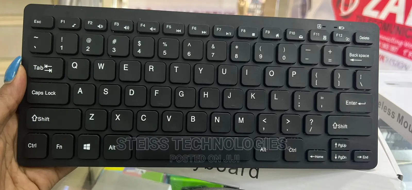 Wireless Mouse and Mini Keyboard 