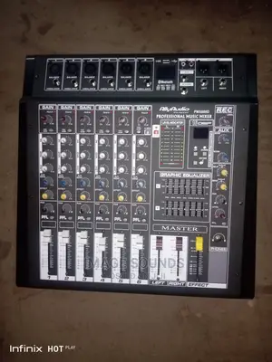 Powered Mixer 6channel Pmx608