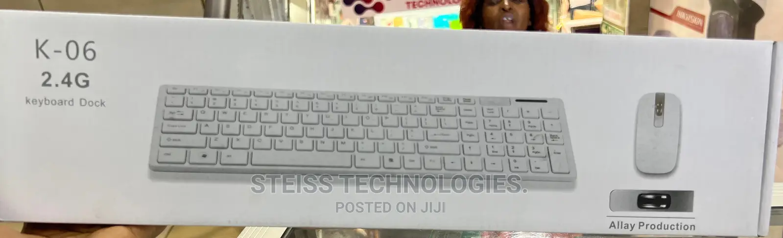 K-06 Wireless Keyboard and Mouse 