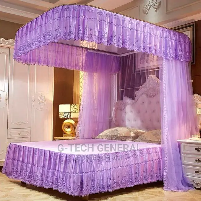 Generic Two Stand Mosquito Net With Rail Size 4*6,5×6 ,6×6
