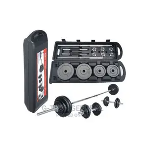Generic Dumbbells/Barbell With a Portable Case 50kgs Set