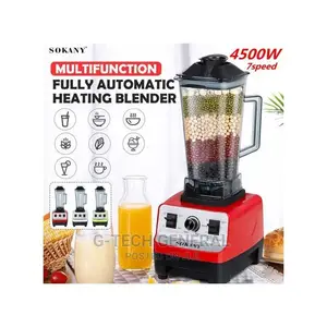 Sokany 4500 Watts Commercial Heavy Duty Blender -2ltrs