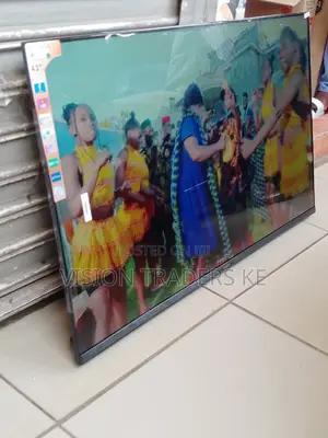 Vitron 43 Inches Frameless Smart Tv✓✓