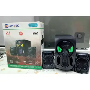 Amtec AM-107 Subwoofer Amtecsystem 2.1CH 8000wts BT/FM