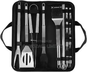 BBQ Grill Accessories Kit Stainless Steel Tools Utensils Set