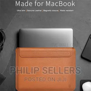 Wiwu 13.6 New Waterproof Leather Laptop Bag Case for Macbook