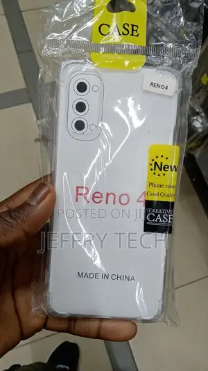 Soft Case Oppo Reno 4 - Clear HD Premium Ultra Thin Jelly Si