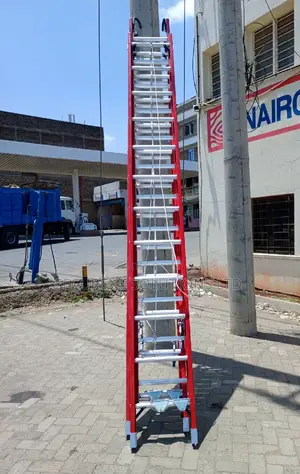 Fibre Glass Double Extension Ladder 24ft