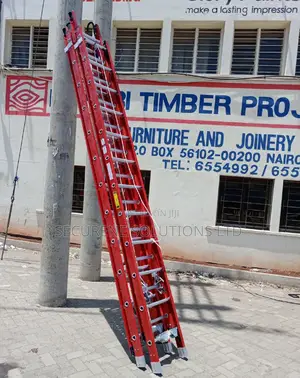 Fibre Glass Double Extension Ladder 24ft