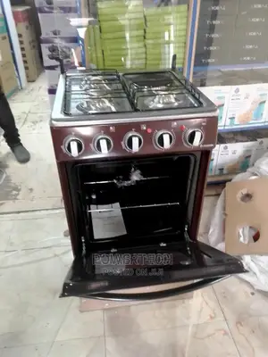 3+1 Standing Cooker With Electric Oven.