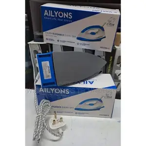AILYONS HD-198A Electric Dry Iron Box White and Blue