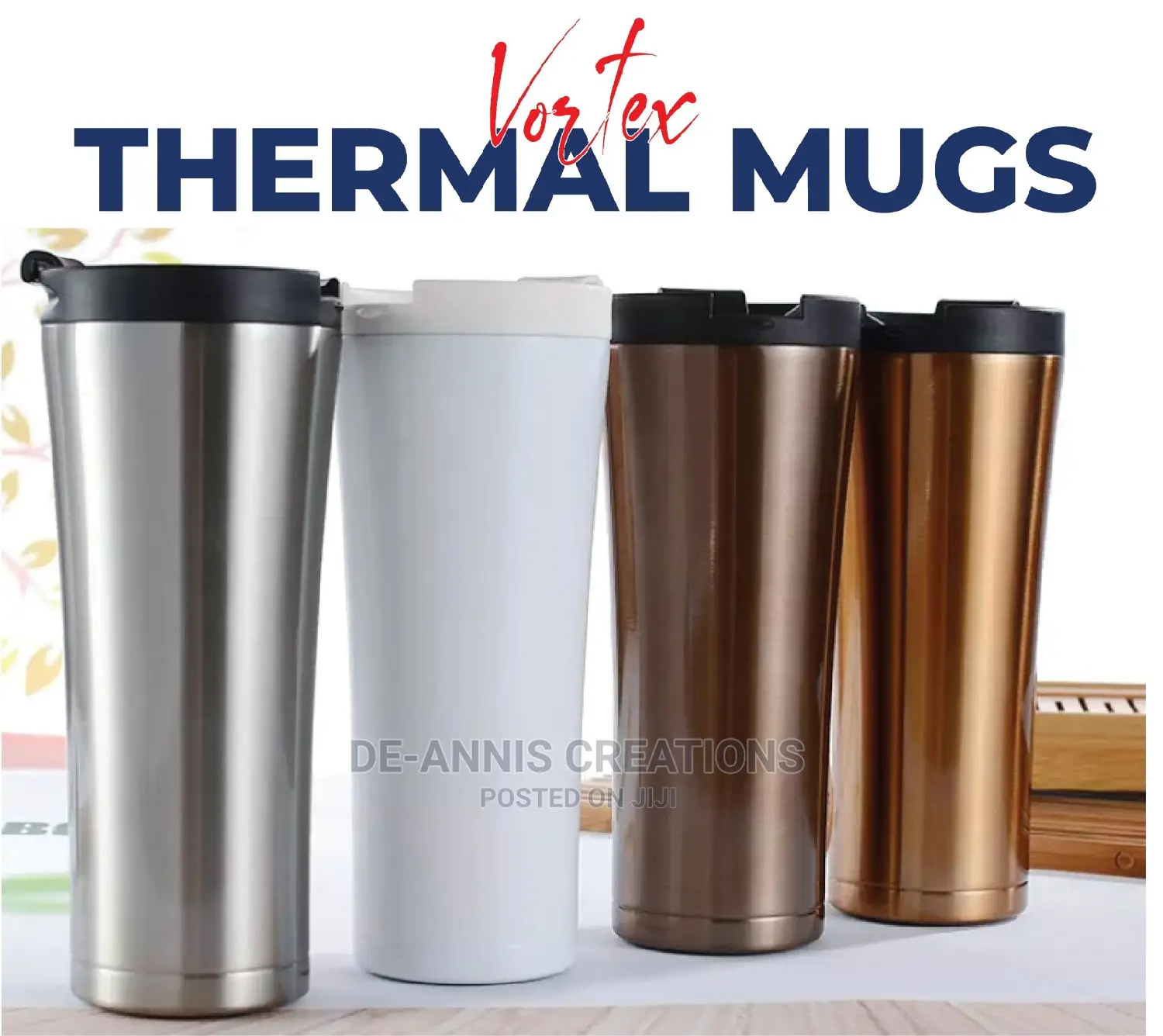 Vortex Thermal Mugs