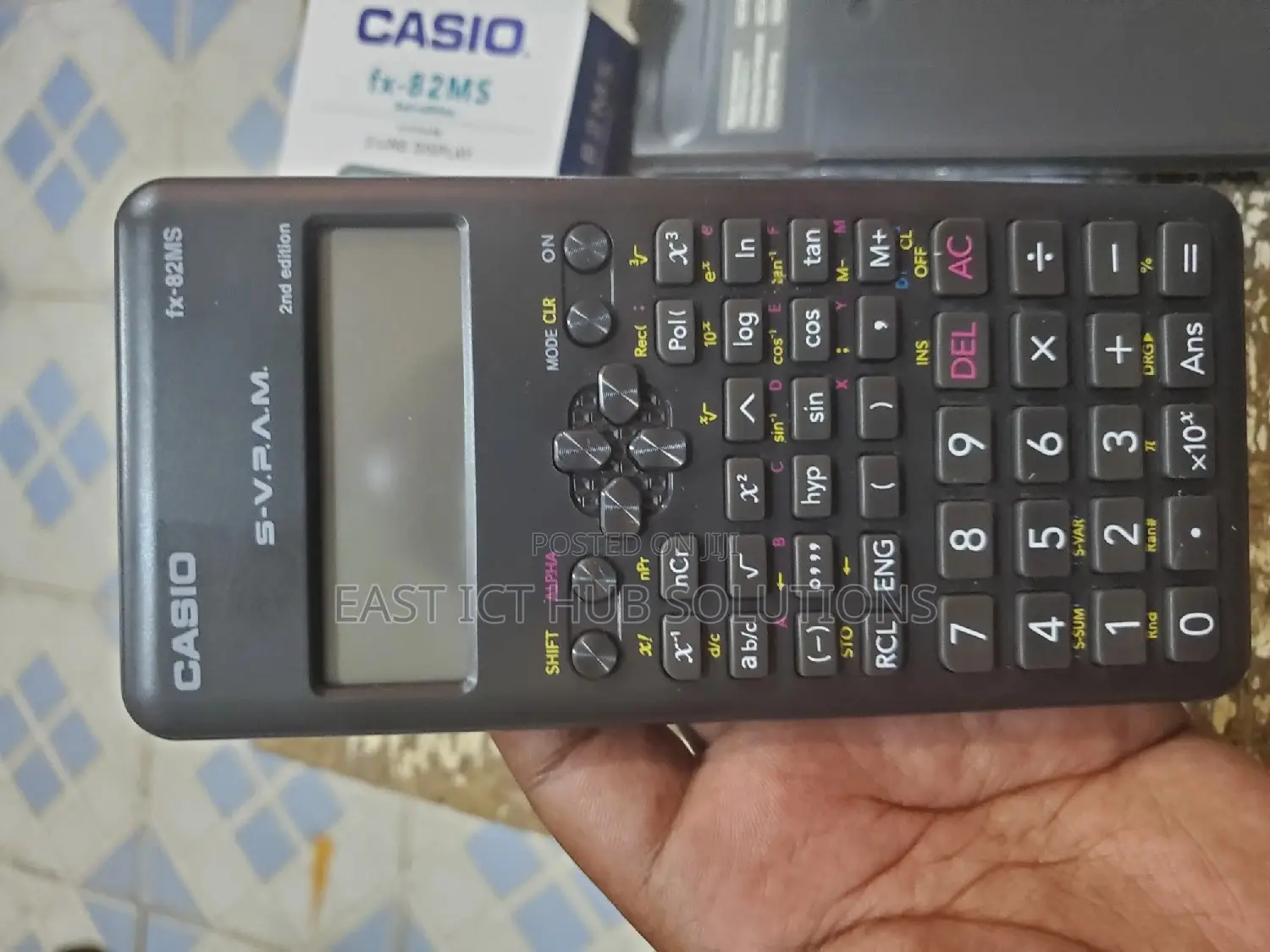 FX-82MS/2nd Edition Casio Calculator. High-School Authorized