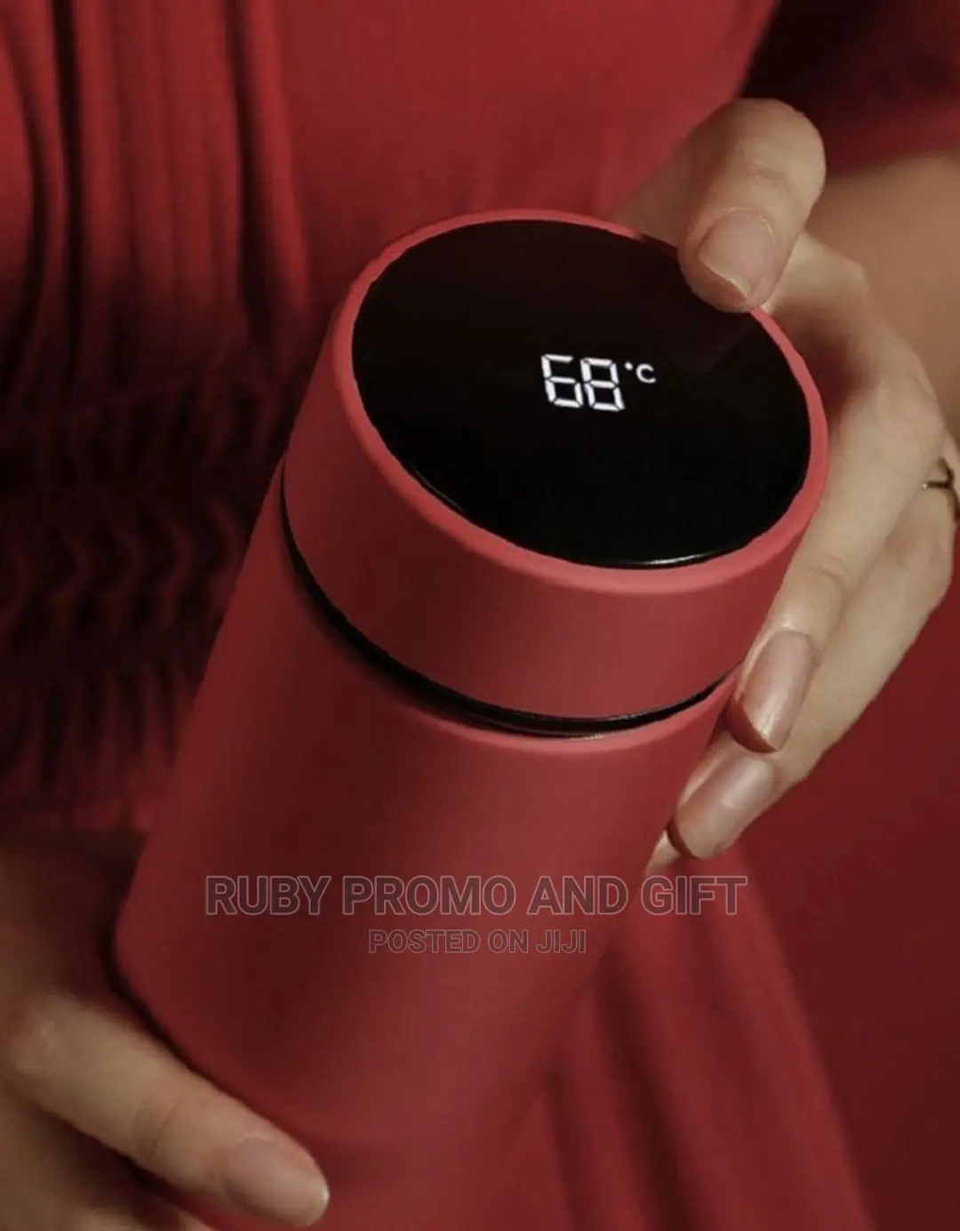 LED Temperature Display Thermo Bottles