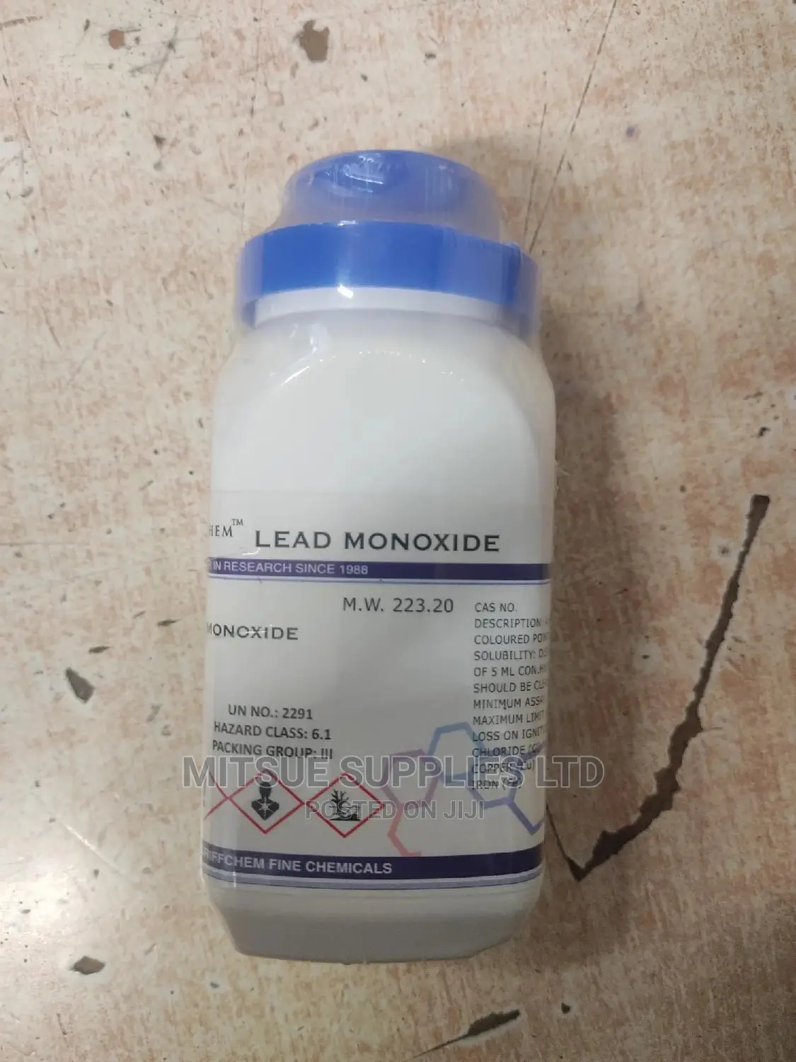 Lead Monoxide 500G