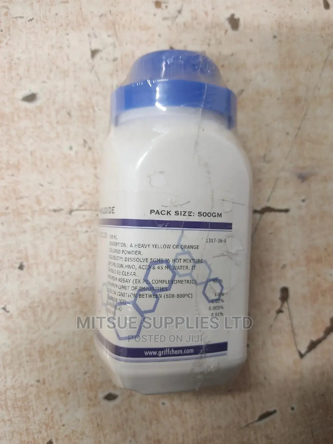 Lead Monoxide 500G