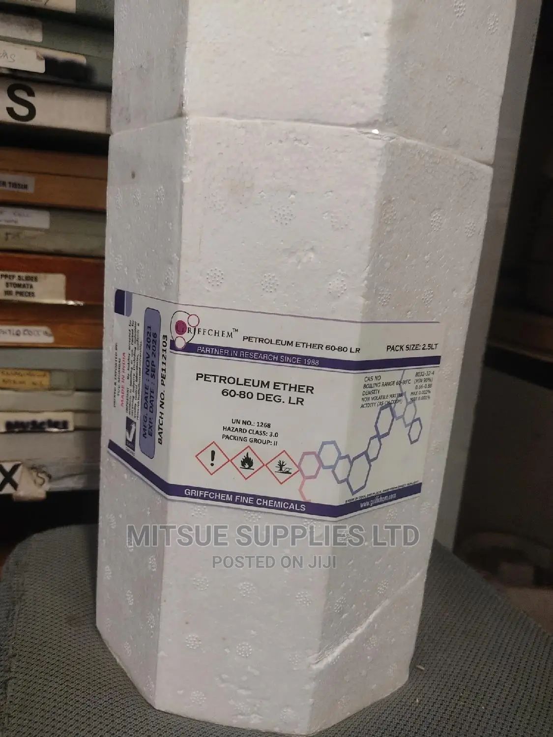 Petroleum Ether 60-80 2.5L