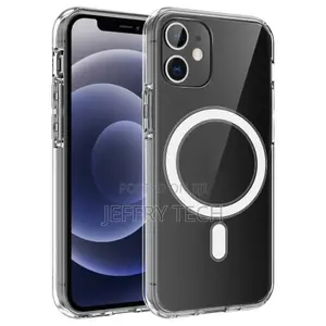 Magnetic Safe Back Clear Case for iPhone 12/Pro/Pro MAX/MINI