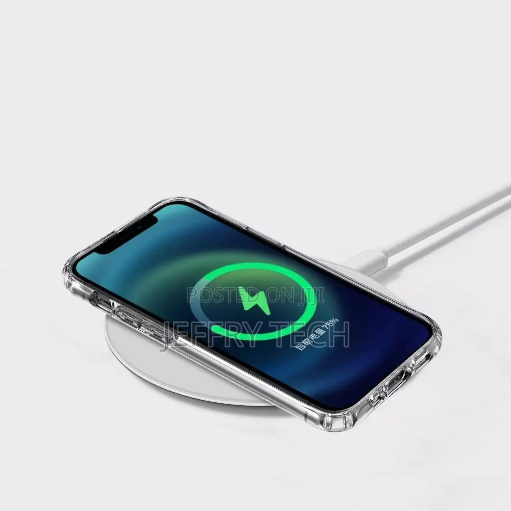 Magnetic Safe Back Clear Case for iPhone 12/Pro/Pro MAX/MINI