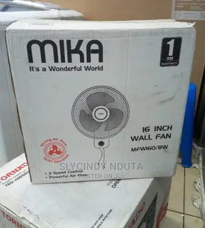 Mika (Mfw160/Bw)16" Wall Fan
