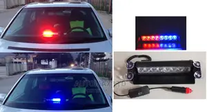 Red/Blue Windscreen Strobe Light. For Mercedes,Toyota,Subaru