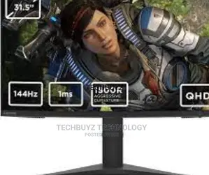 Lenovo G32qc-10 31.5" Curved Gaming Monitor, 2560x1440, 16:9