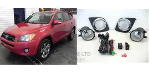 Chrome Finish Fog Lamp Set . For Toyota Rav4. Yr2008+
