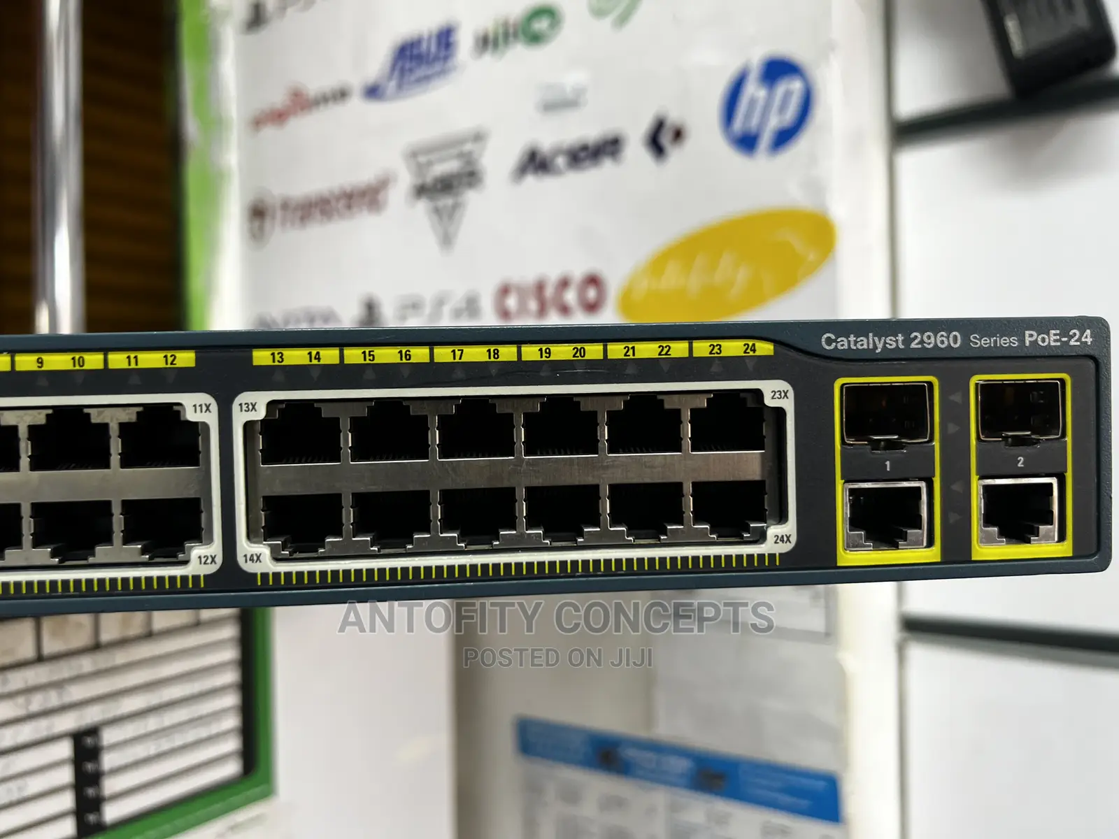 Cisco Catalyst 2960 24 Port Poe Ethernet Switch 2960-24pc/L