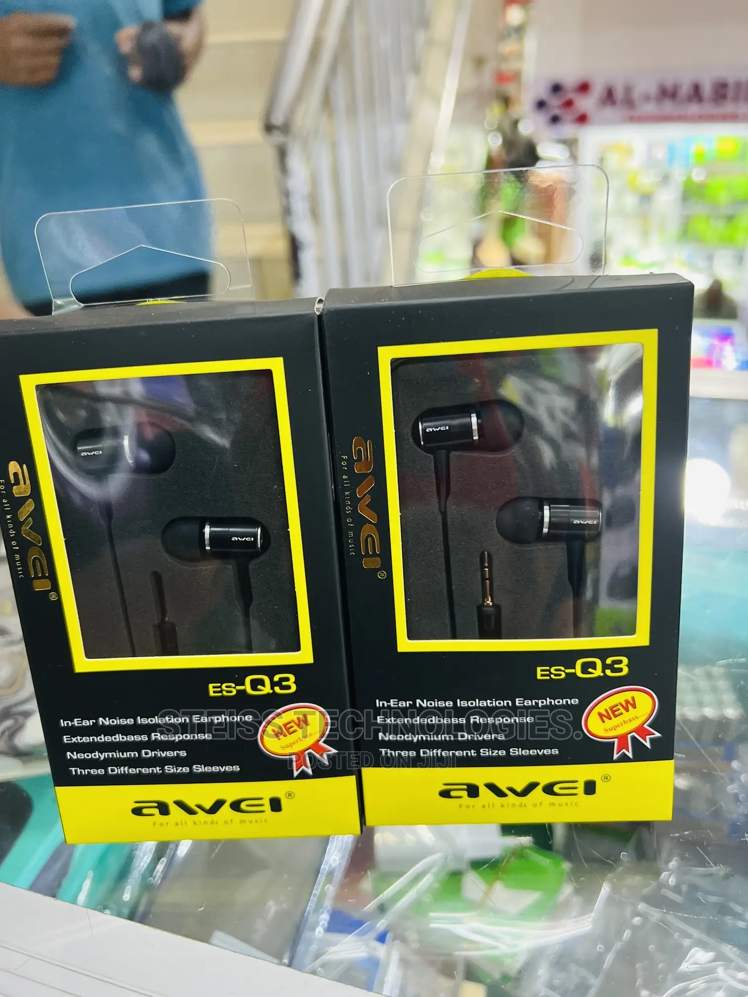 Awei Q3 Wired Headsets.