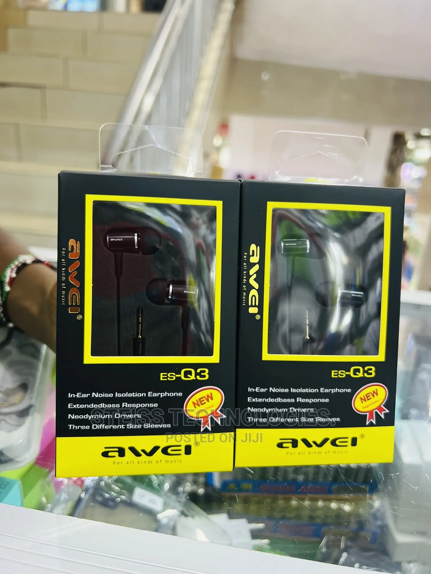 Awei Q3 Wired Headsets.