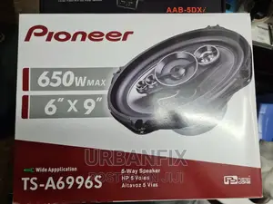 Pioneer 650 Watts 6 by 9 Oval Midrange Speakers