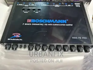Brand New Boschmann Eqx-75pro 7 Band Equalizer